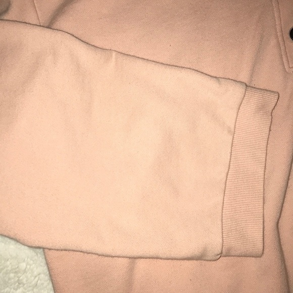 Pink sweatshirt with lace - Picture 3 of 3